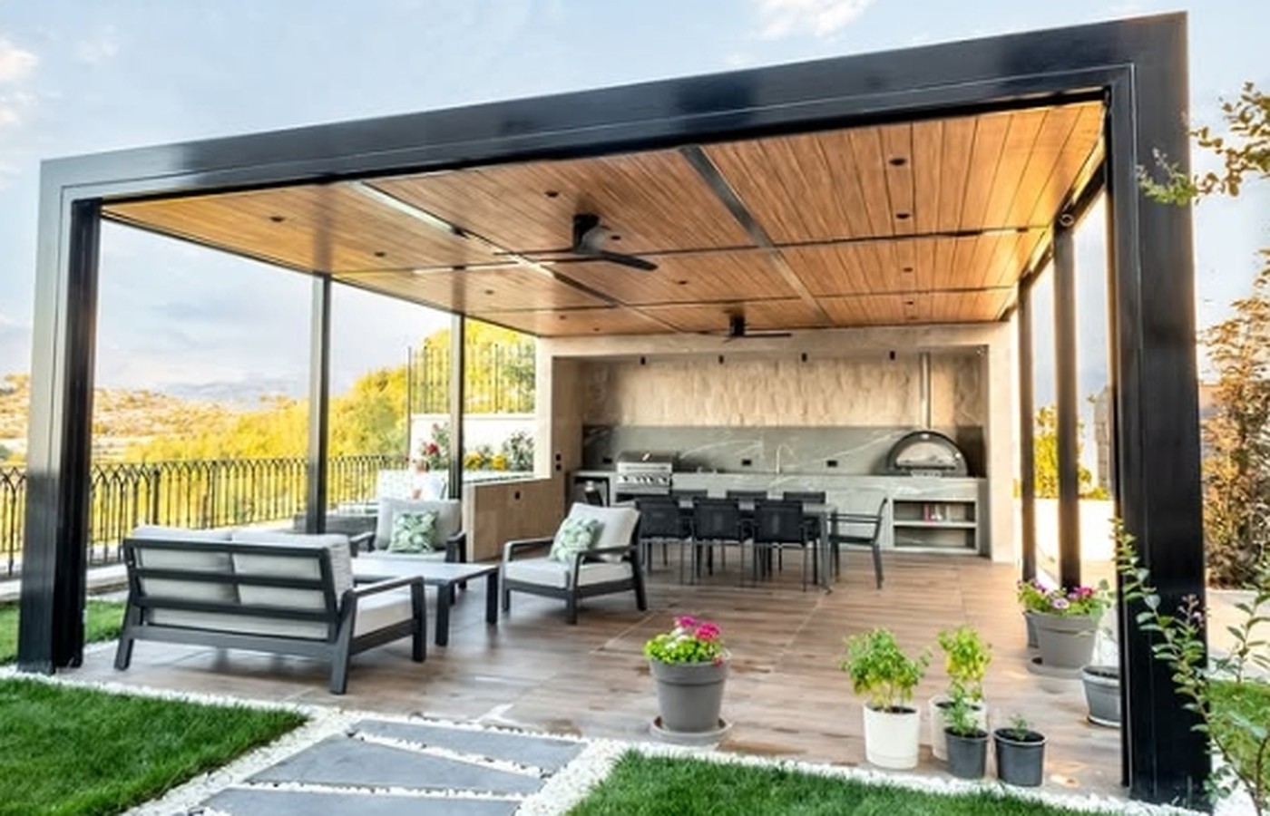 Micro terrazzo surface